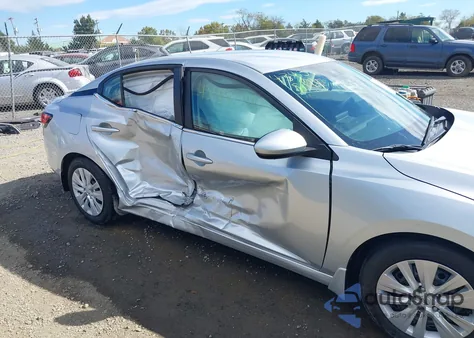2021 Nissan Sentra S Xtronic Cvt from USA, damaged, VIN 3N1AB8BV1MY322795